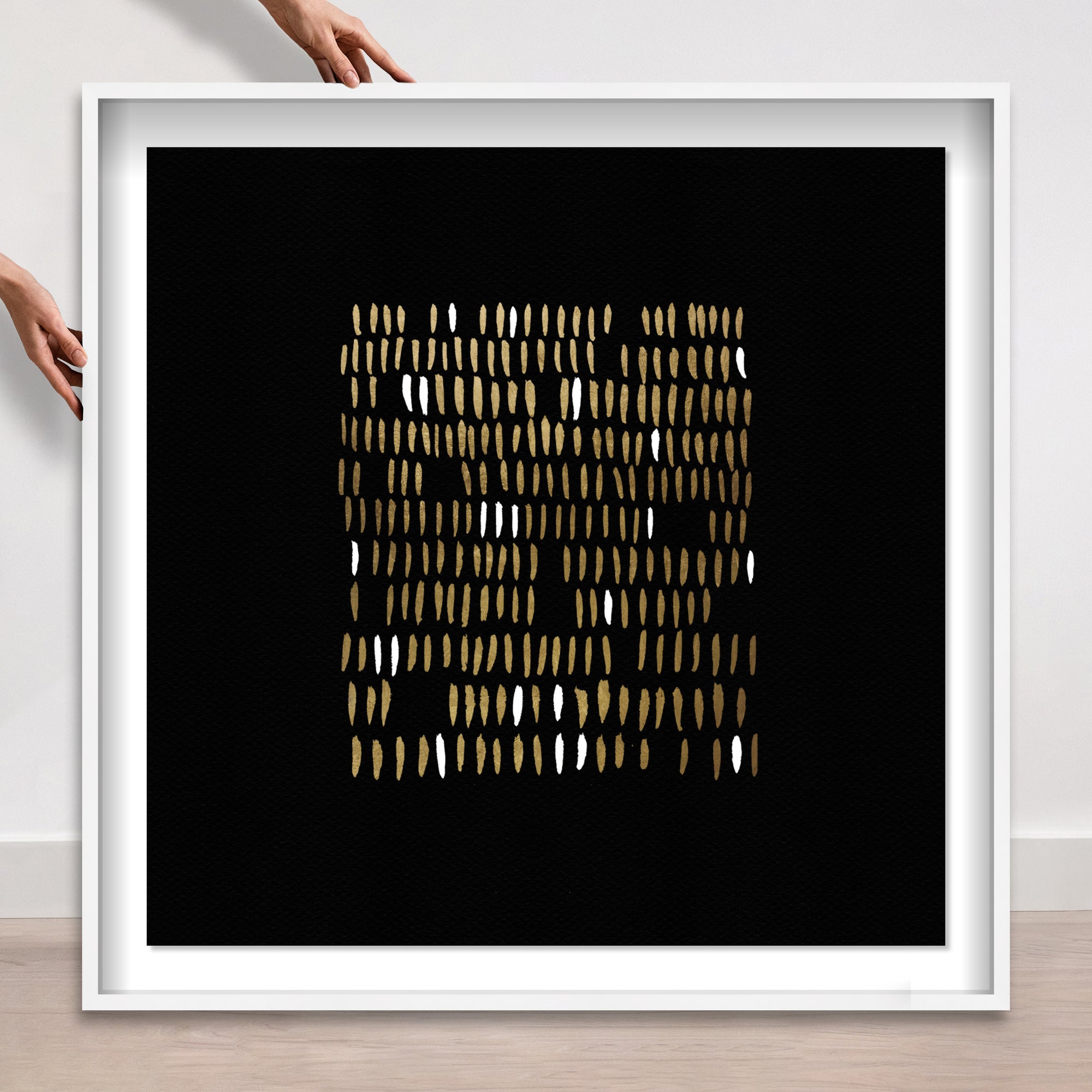 40x40/Shadowbox/SBW/Gold Leaf