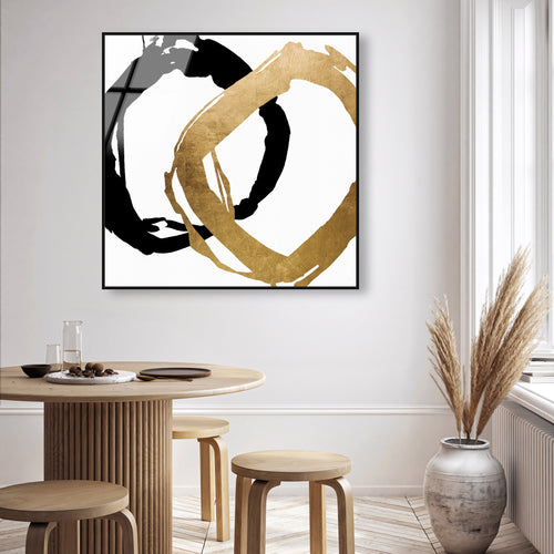 Luxury Black and Gold Abstract Wall Art | Oliver Gal