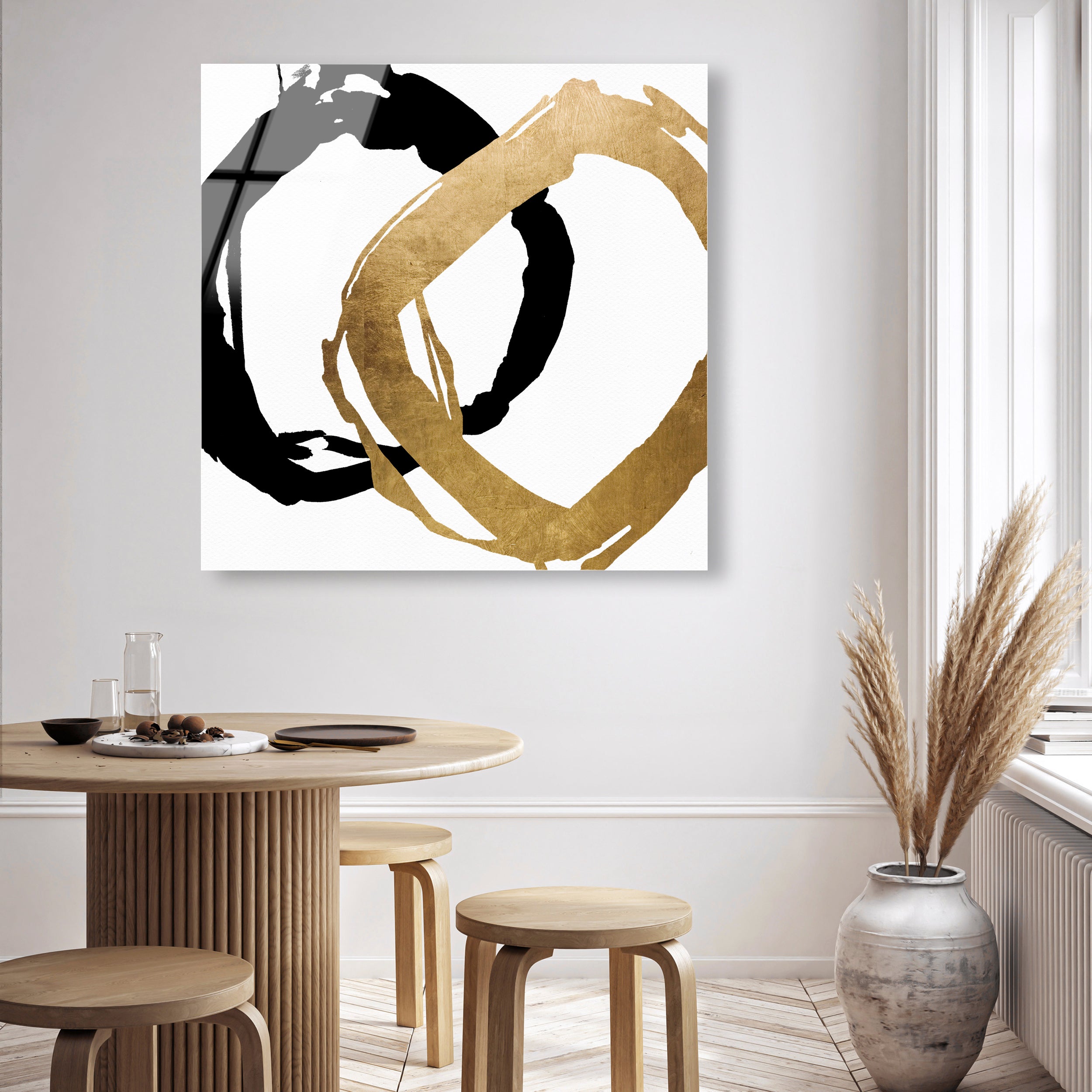 Luxury Black and Gold Abstract Wall Art | Oliver Gal