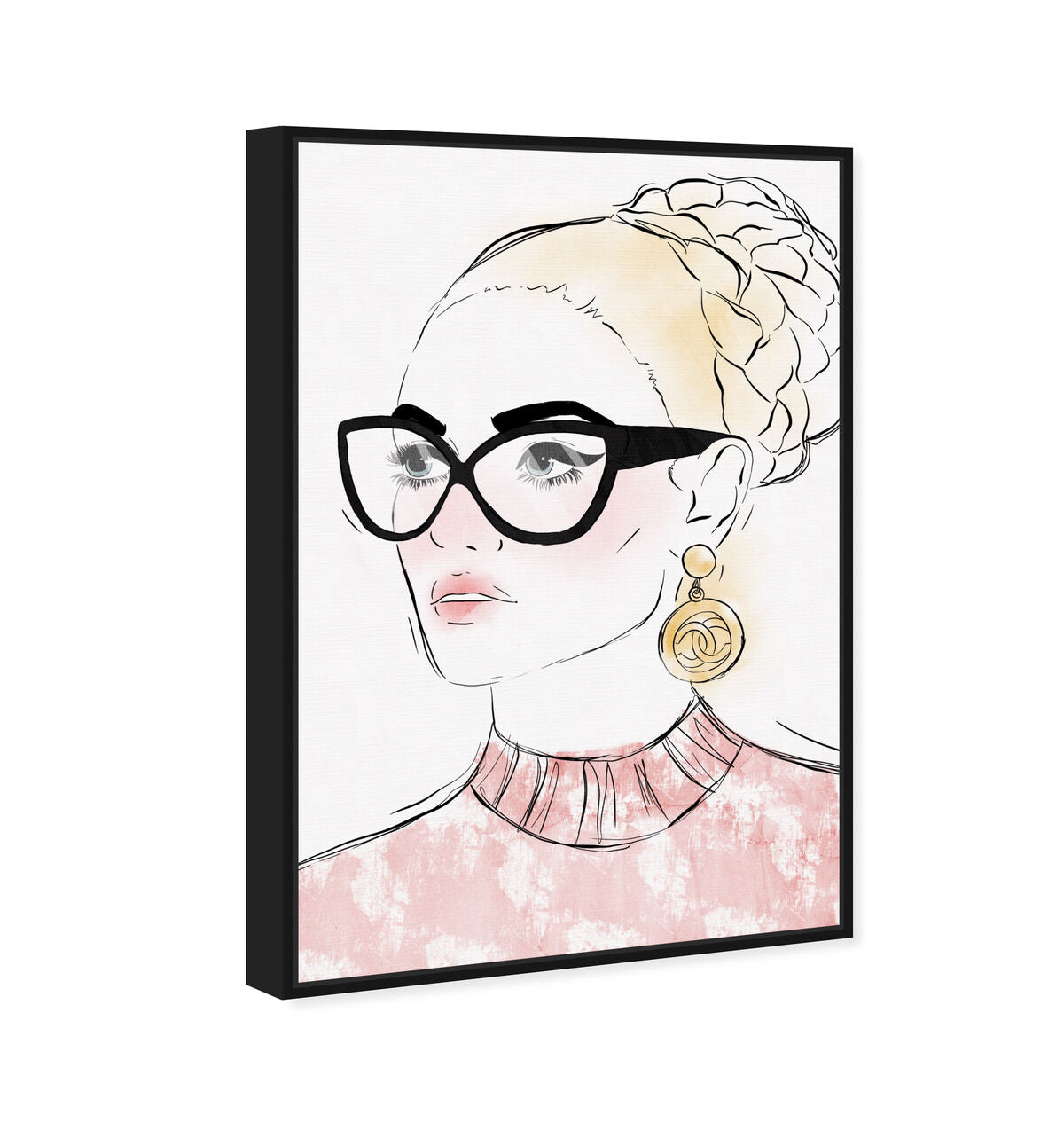 36x54/Framed Canvas/BFL