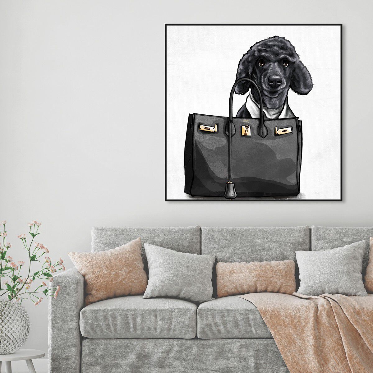 40x40/Framed Canvas/BFL