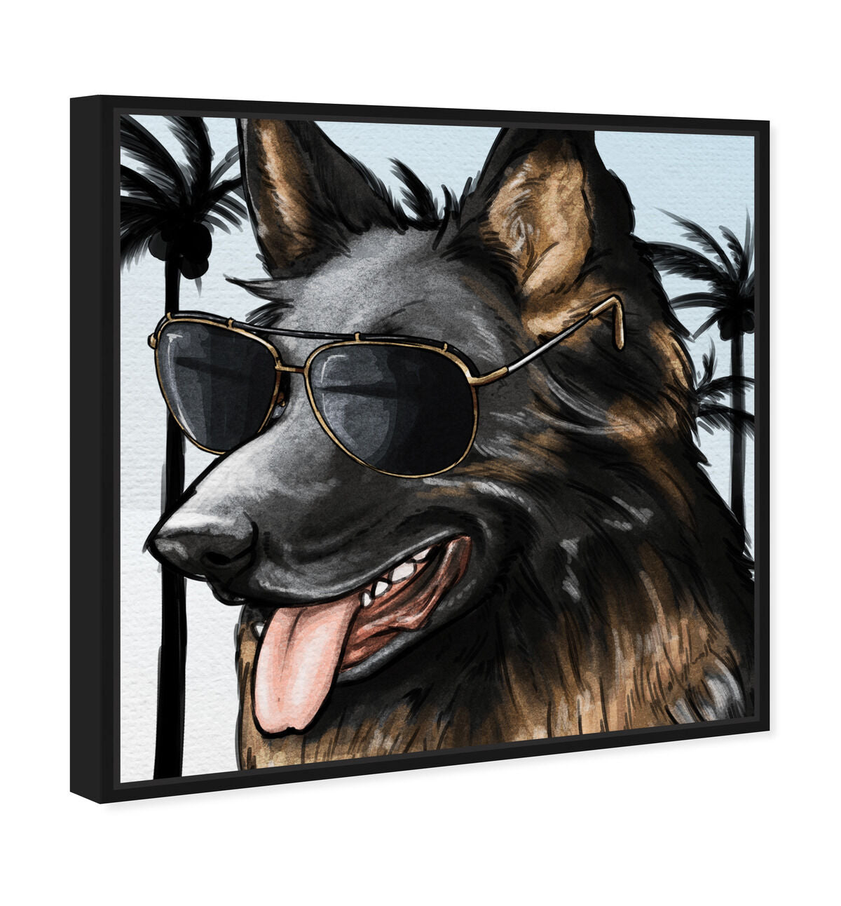 40x40/Framed Canvas/BFL