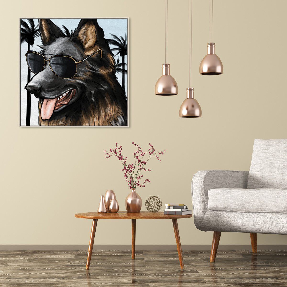 40x40/Framed Canvas/CFL