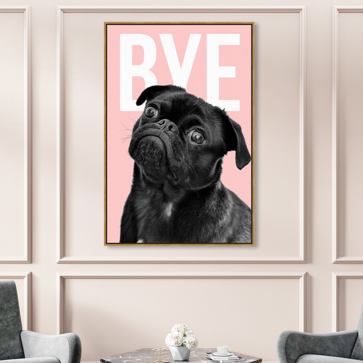 36x54/Framed Canvas/PSGLD