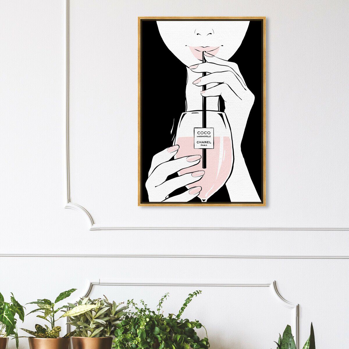 36x54/Framed Canvas/PSGLD