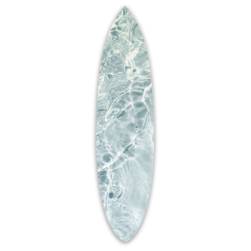 Calming Waves Clear Surfboard