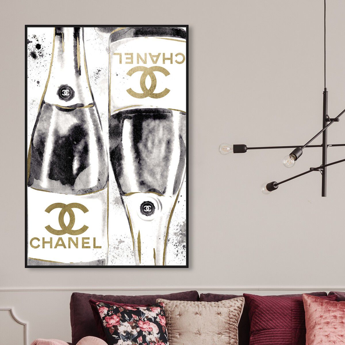 36x54/Framed Canvas/BFL