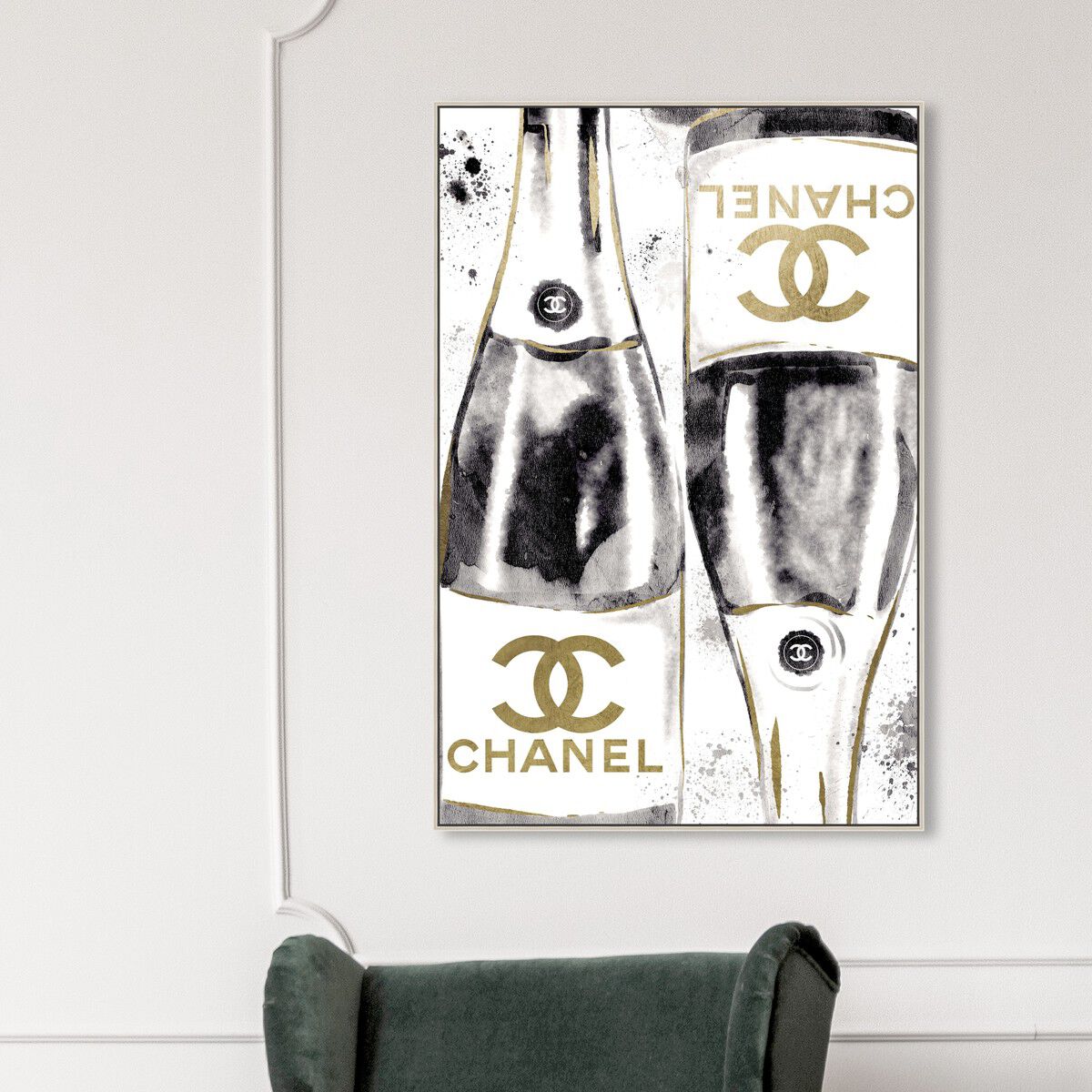 36x54/Framed Canvas/CFL