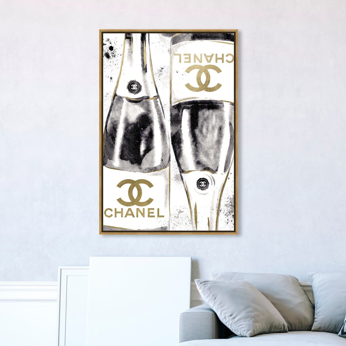 36x54/Framed Canvas/PSGLD