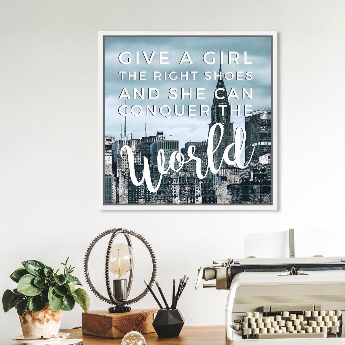 40x40/Framed Canvas/WFL