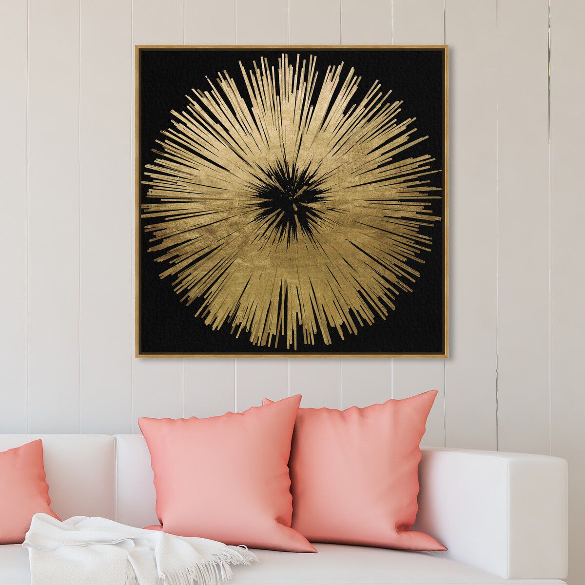 40x40/Framed Canvas/PSGLD