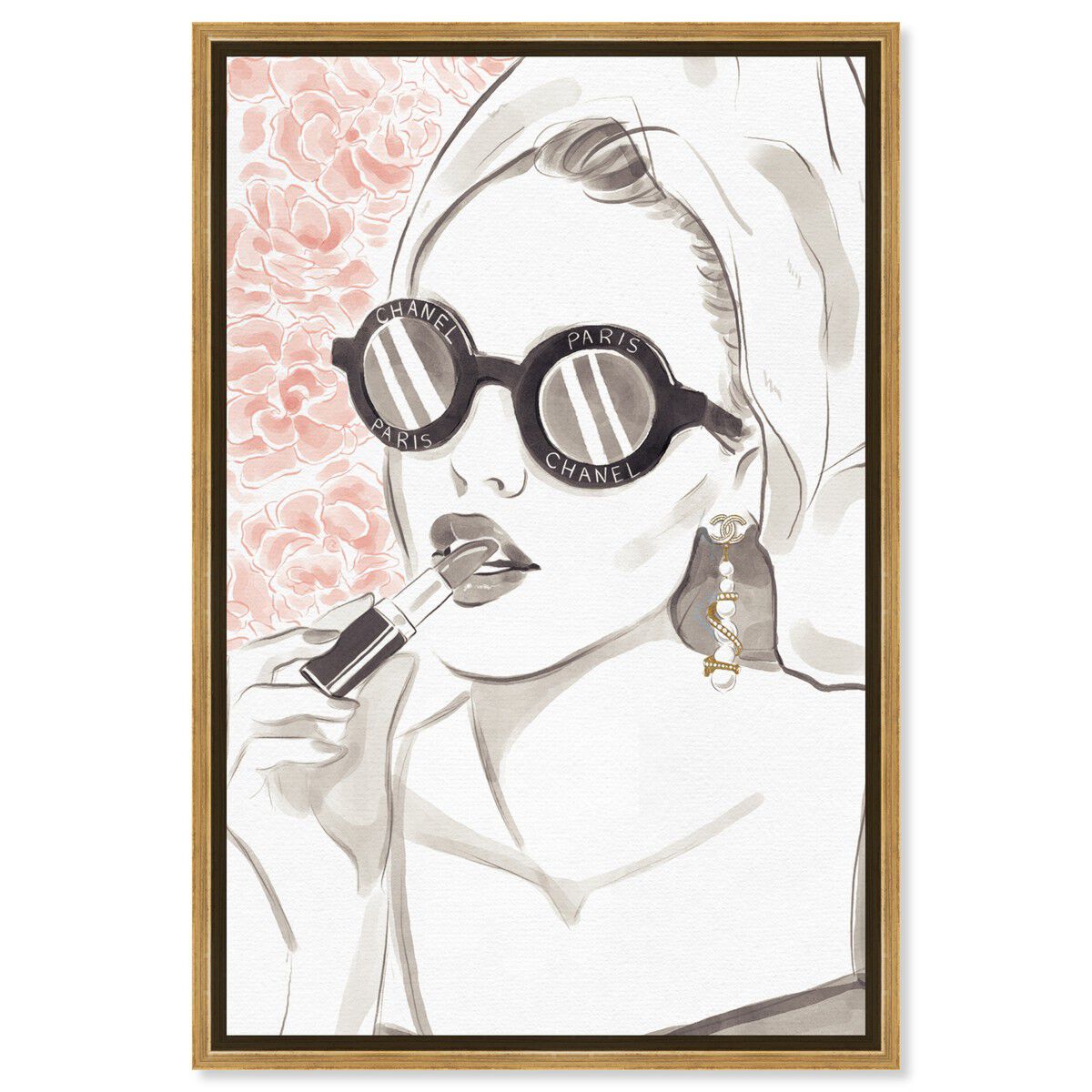 36x54/Framed Canvas/PSGLD