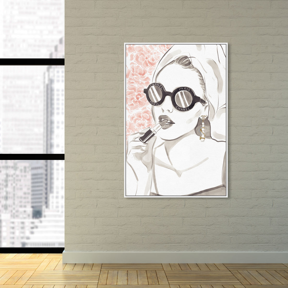 36x54/Framed Canvas/WFL