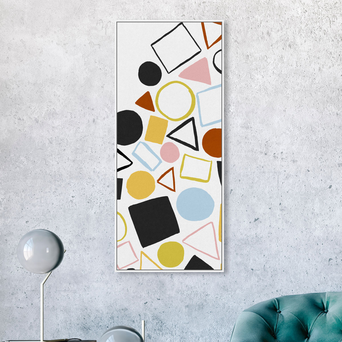 16x36/Framed Canvas/WFL