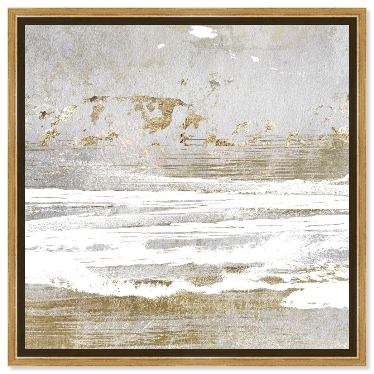 40x40/Framed Canvas/PSGLD