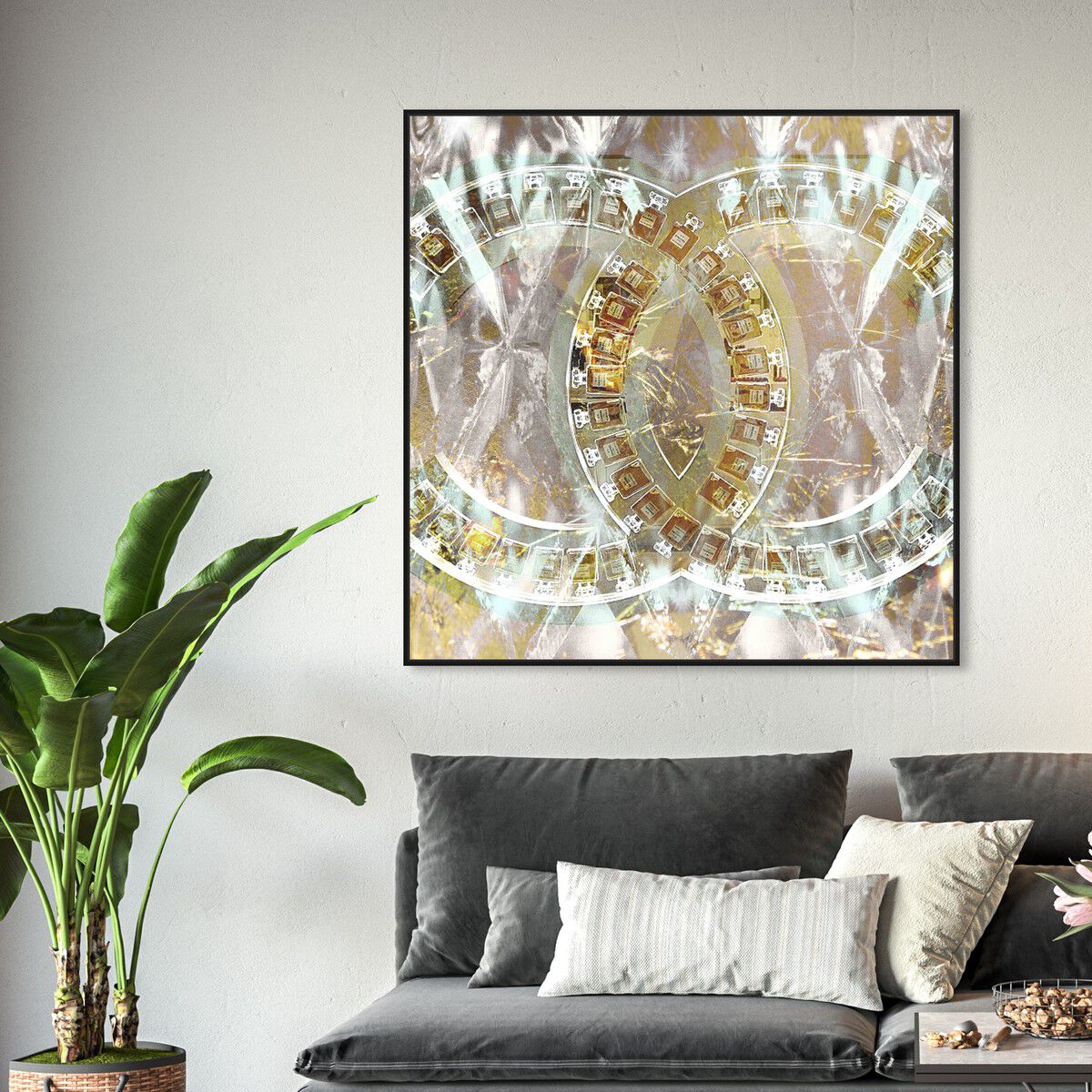 40x40/Framed Canvas/BFL