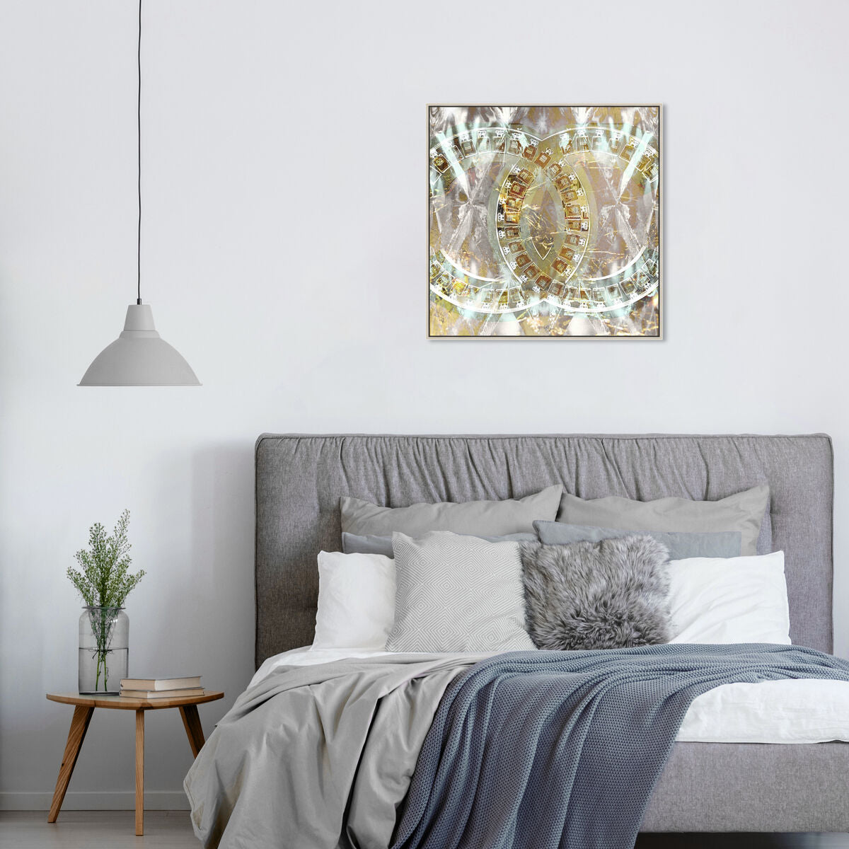 40x40/Framed Canvas/CFL