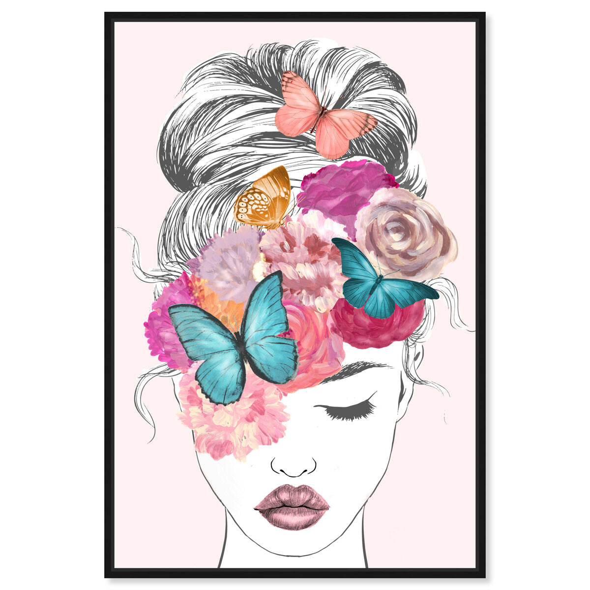 36x54/Framed Canvas/BFL