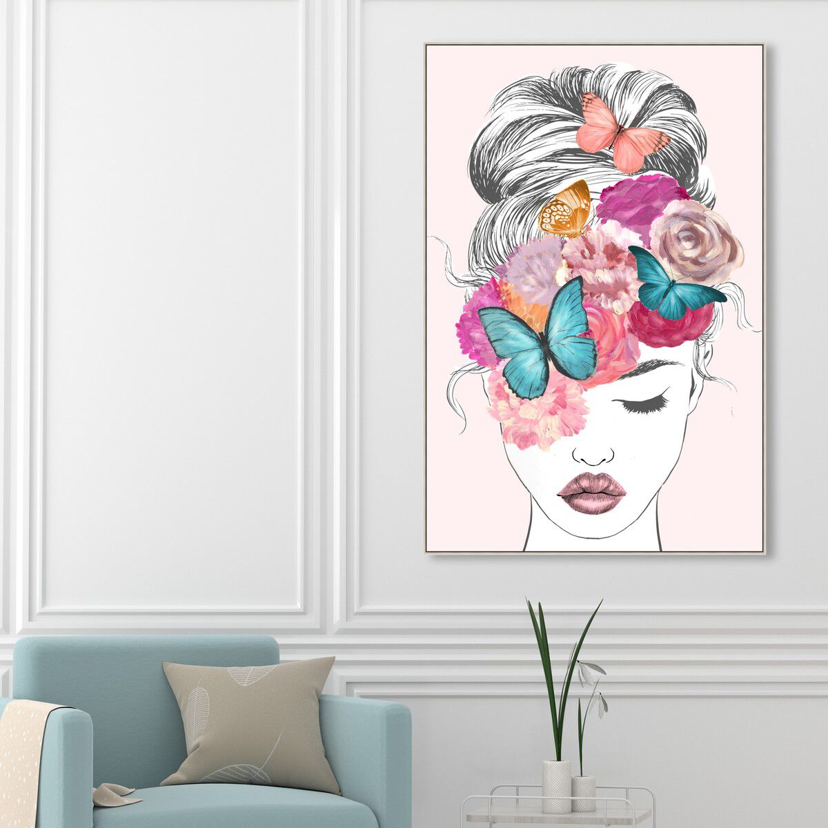 36x54/Framed Canvas/CFL