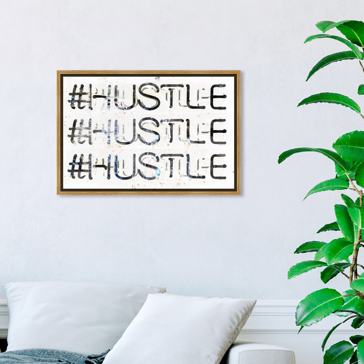 54x36/Framed Canvas/PSGLD