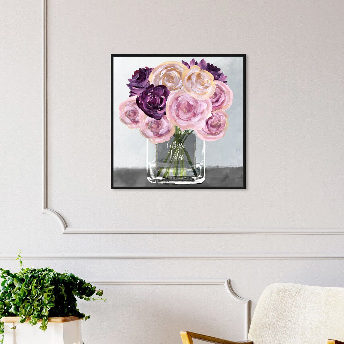 40x40/Framed Canvas/BFL