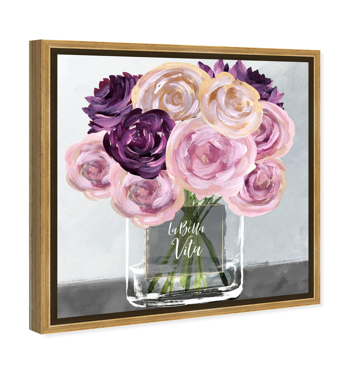 40x40/Framed Canvas/PSGLD