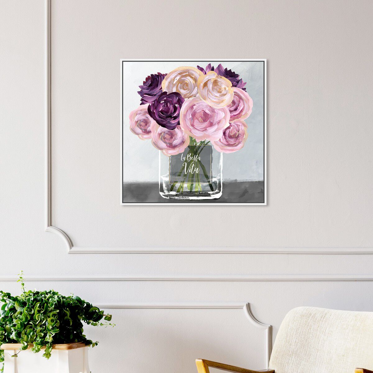 40x40/Framed Canvas/WFL