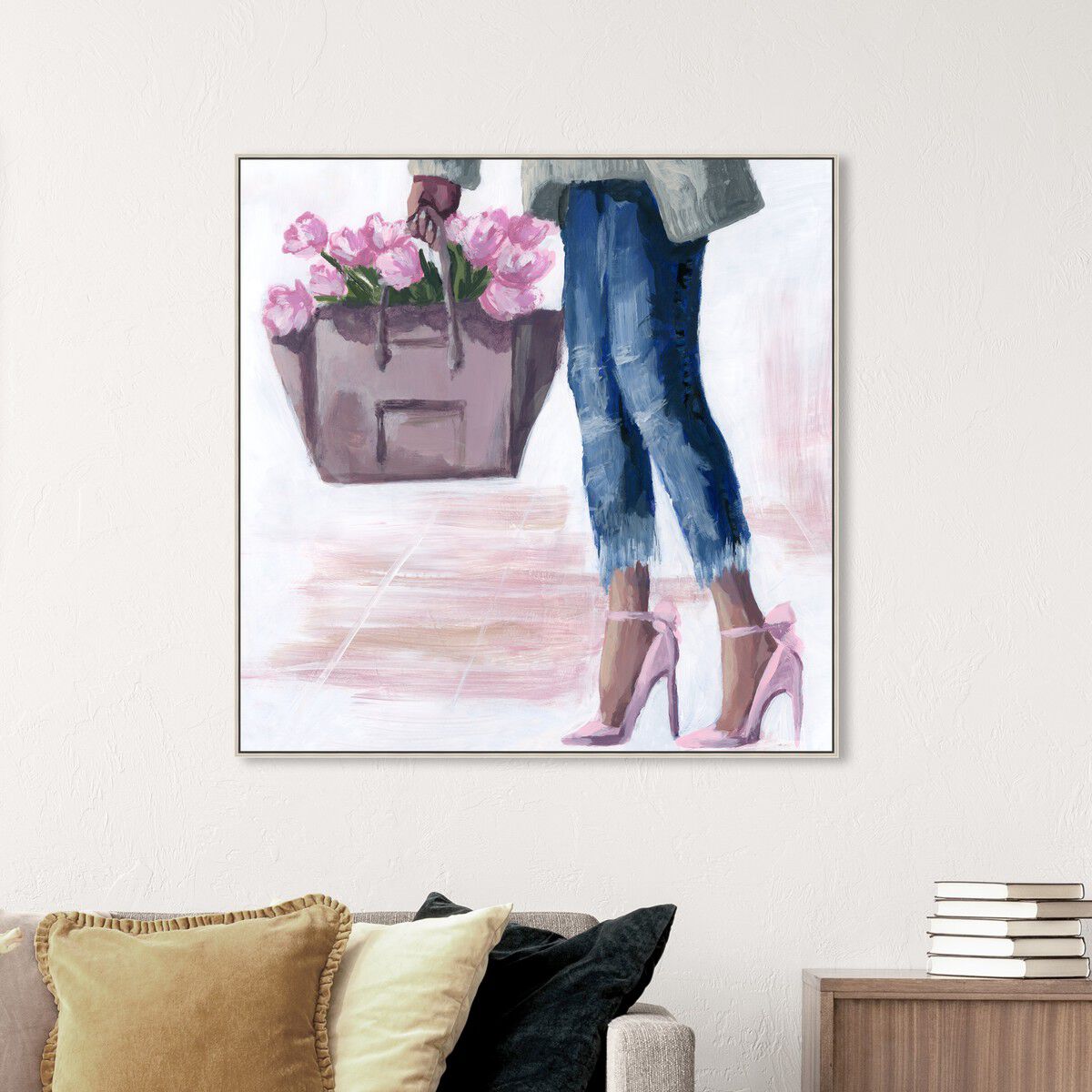 40x40/Framed Canvas/CFL