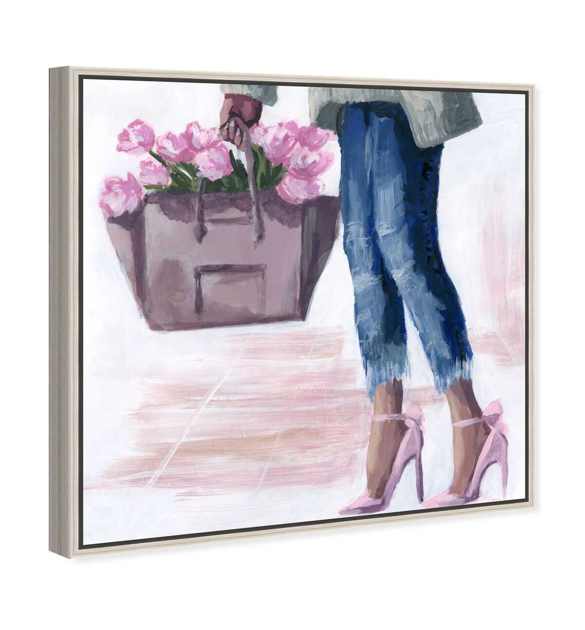 40x40/Framed Canvas/CFL