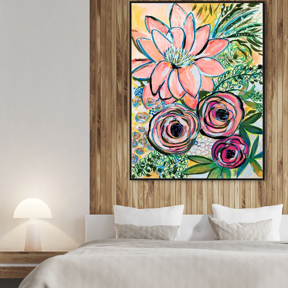 36x54/Framed Canvas/BFL