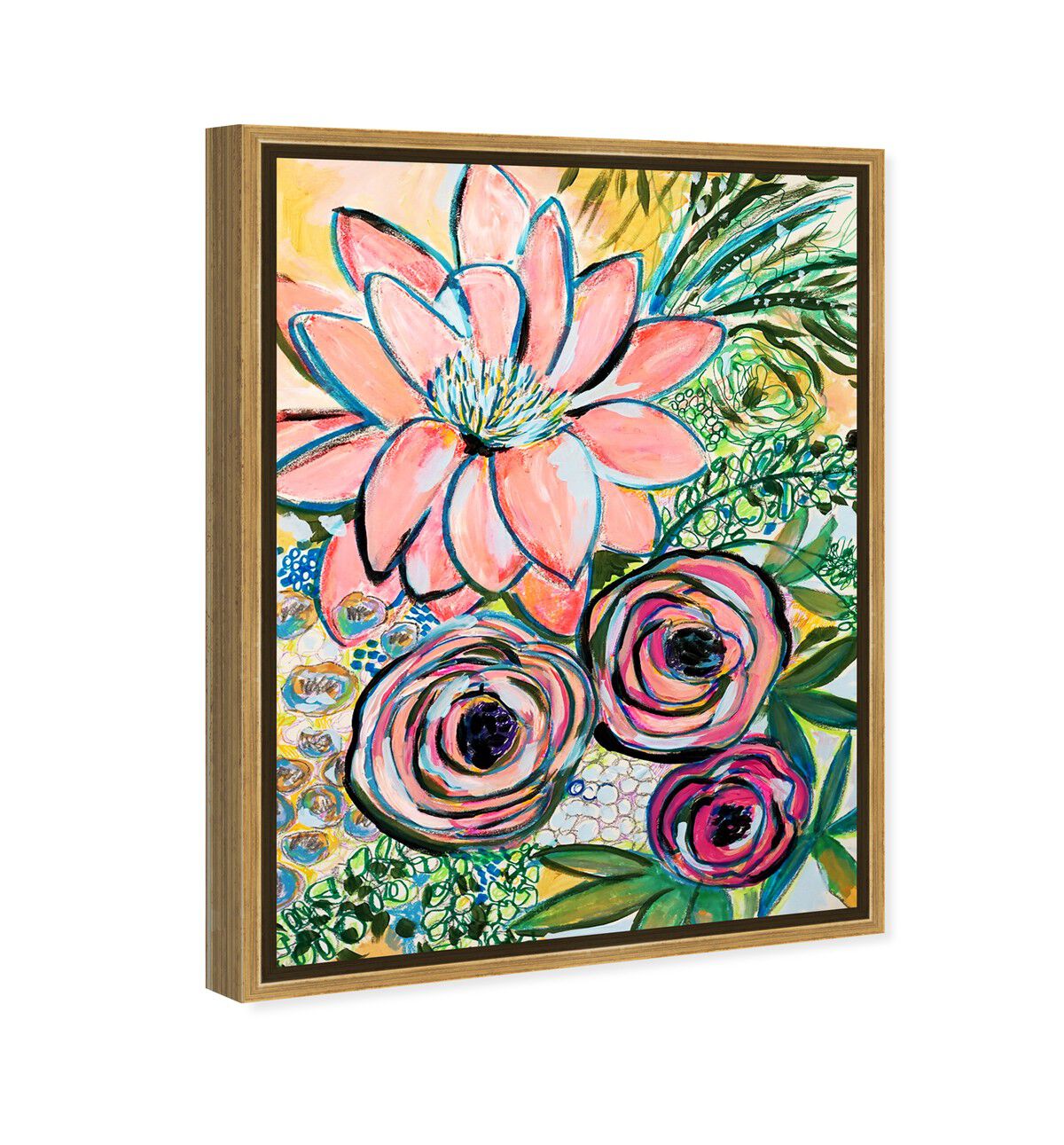 36x54/Framed Canvas/PSGLD