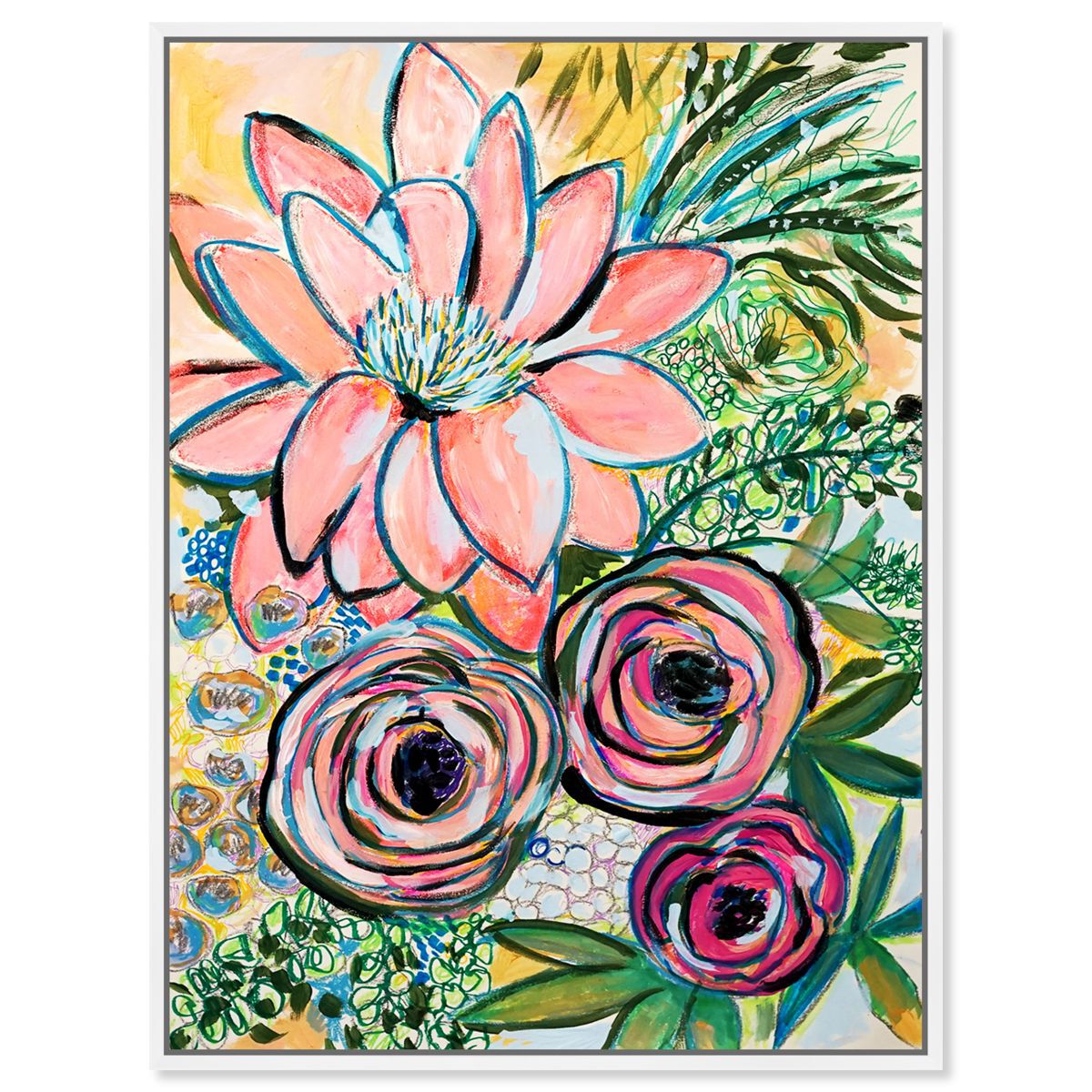 36x54/Framed Canvas/WFL