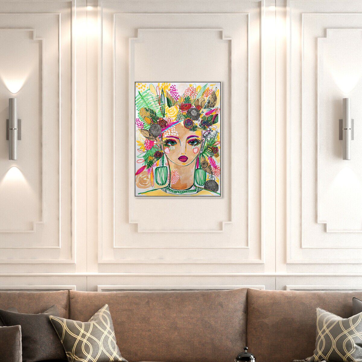 36x54/Framed Canvas/CFL