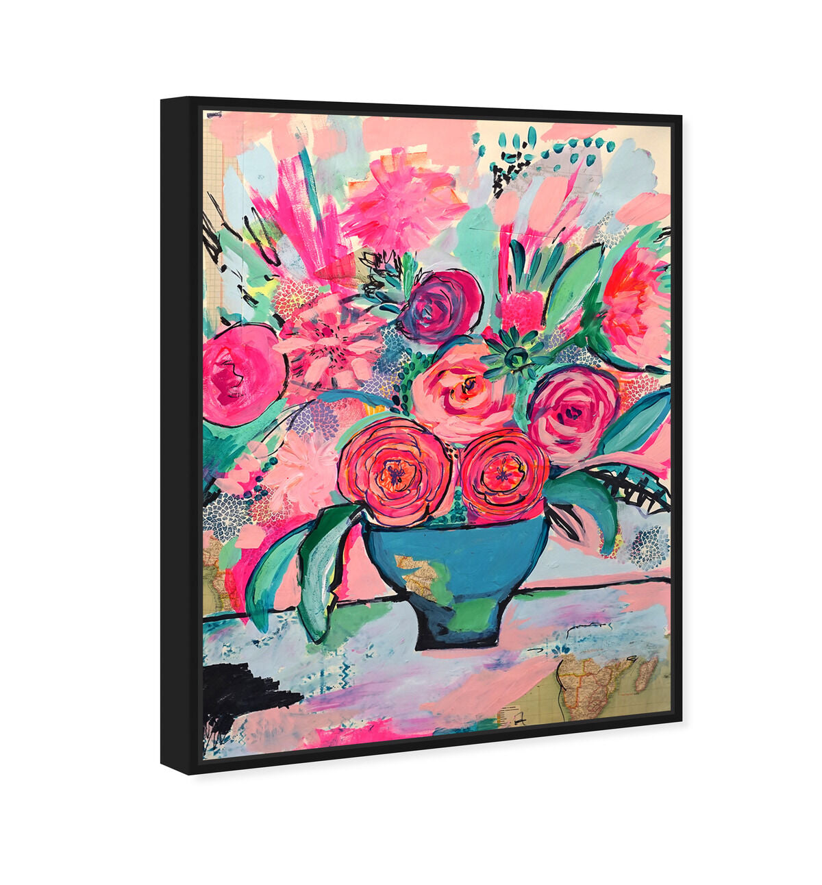 36x54/Framed Canvas/BFL