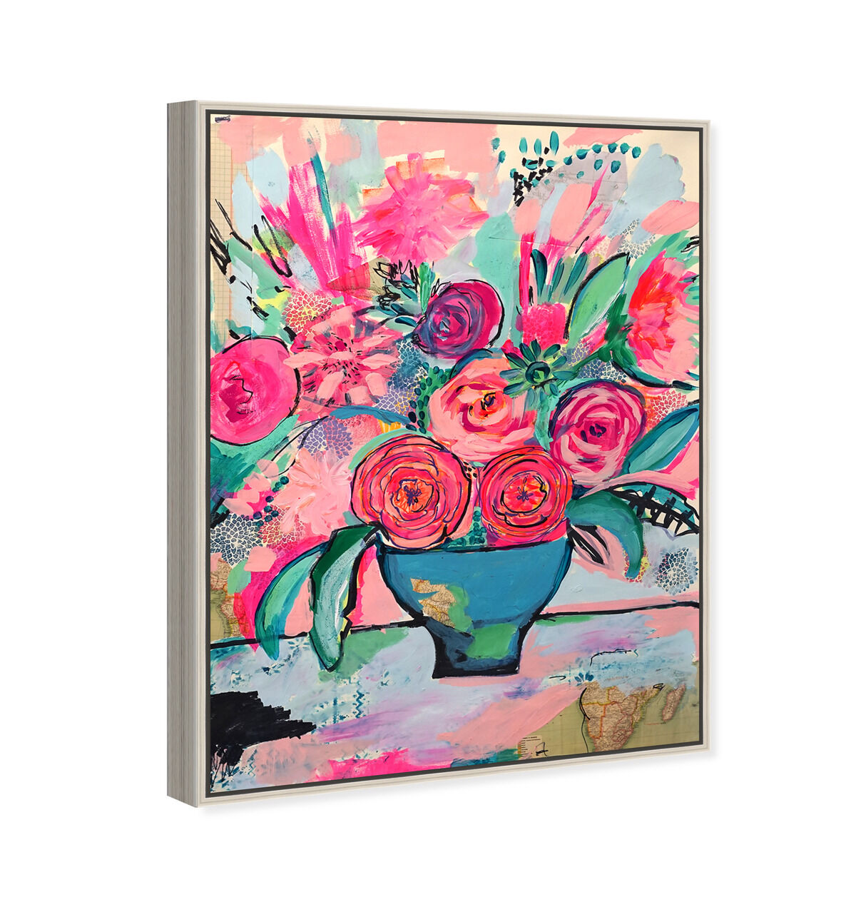 36x54/Framed Canvas/CFL