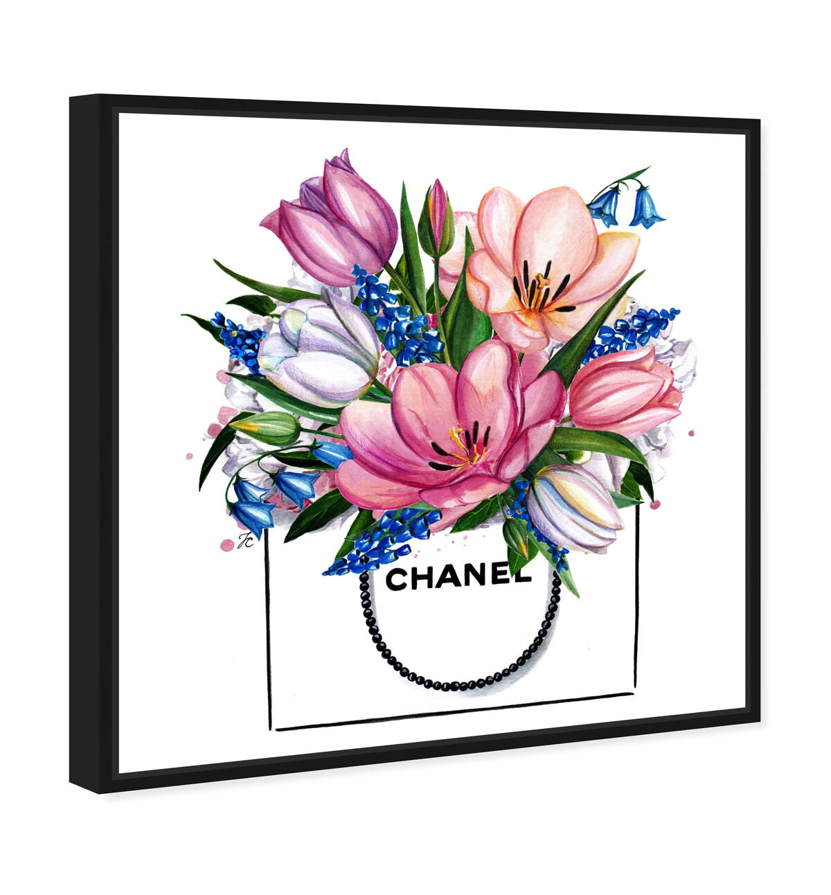 40x40/Framed Canvas/BFL