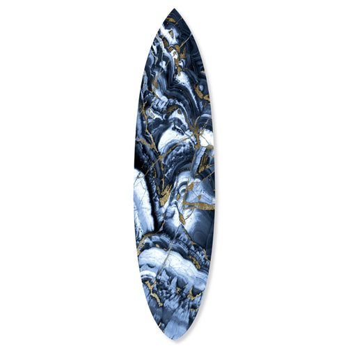 Blue Agate Surf Board