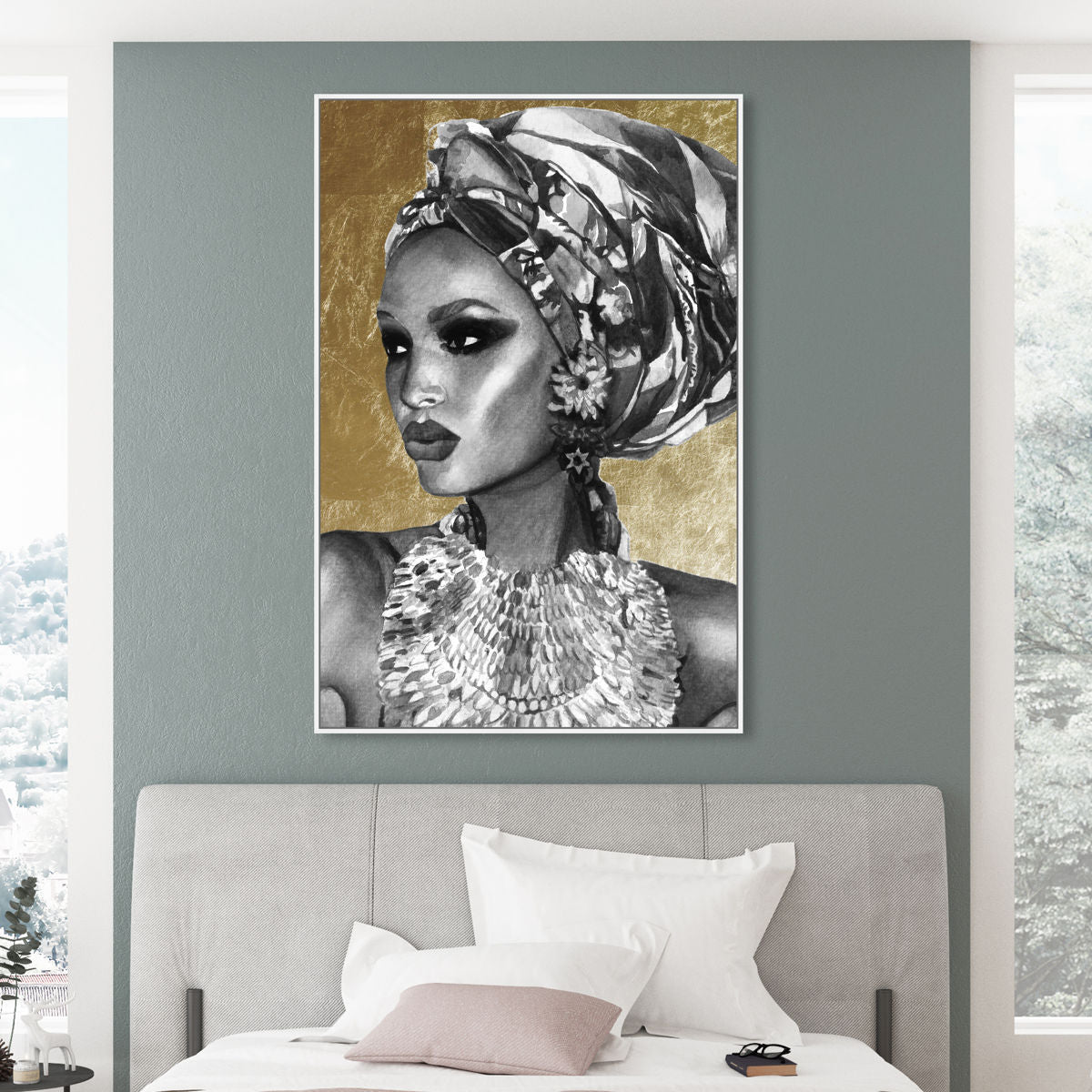 36x54/Framed Canvas/WFL