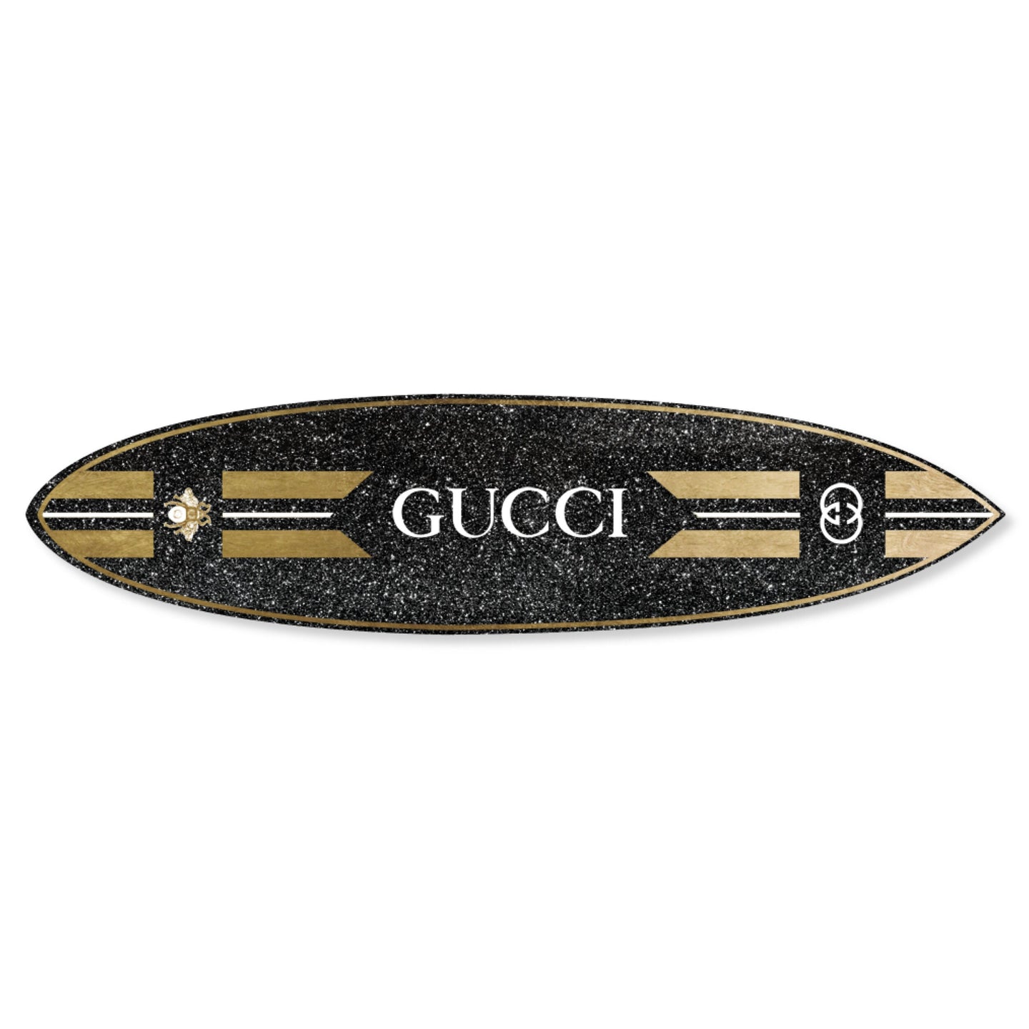 Midnight Luxe | Surfboard Gallery Wall