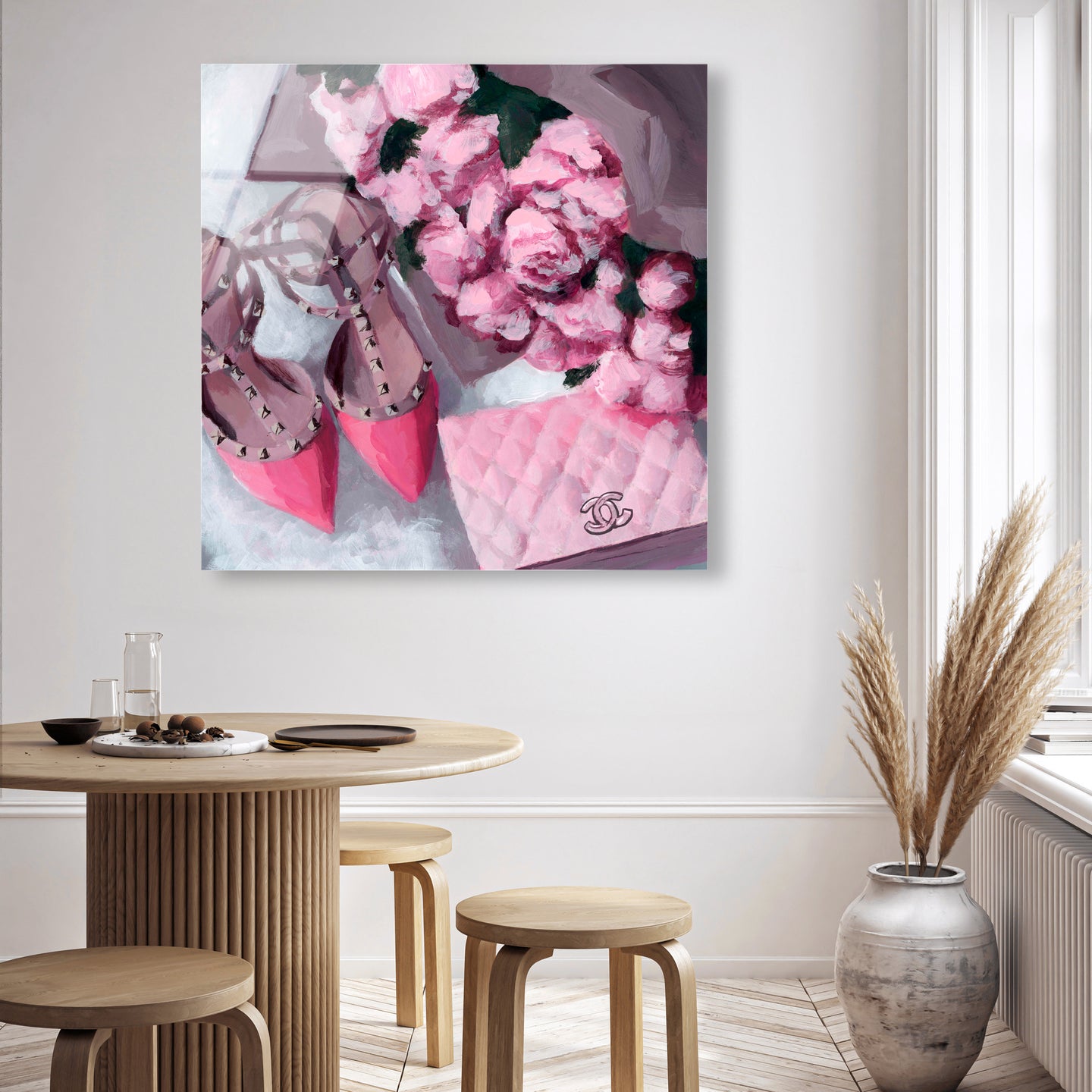 40x40/Acrylic/Unframed