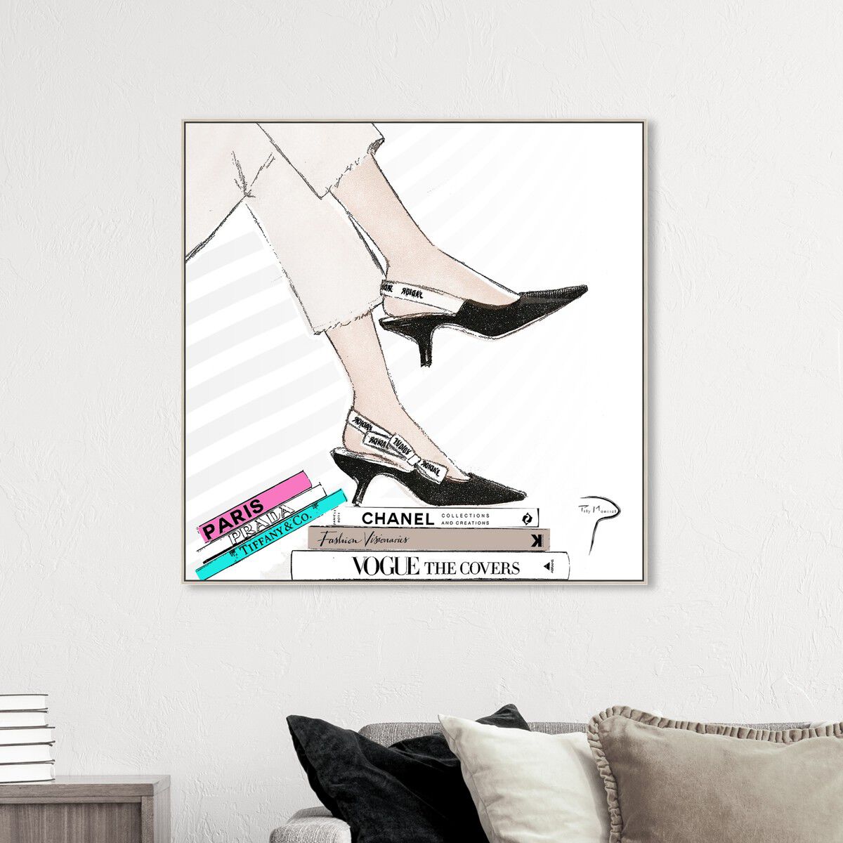 40x40/Framed Canvas/CFL