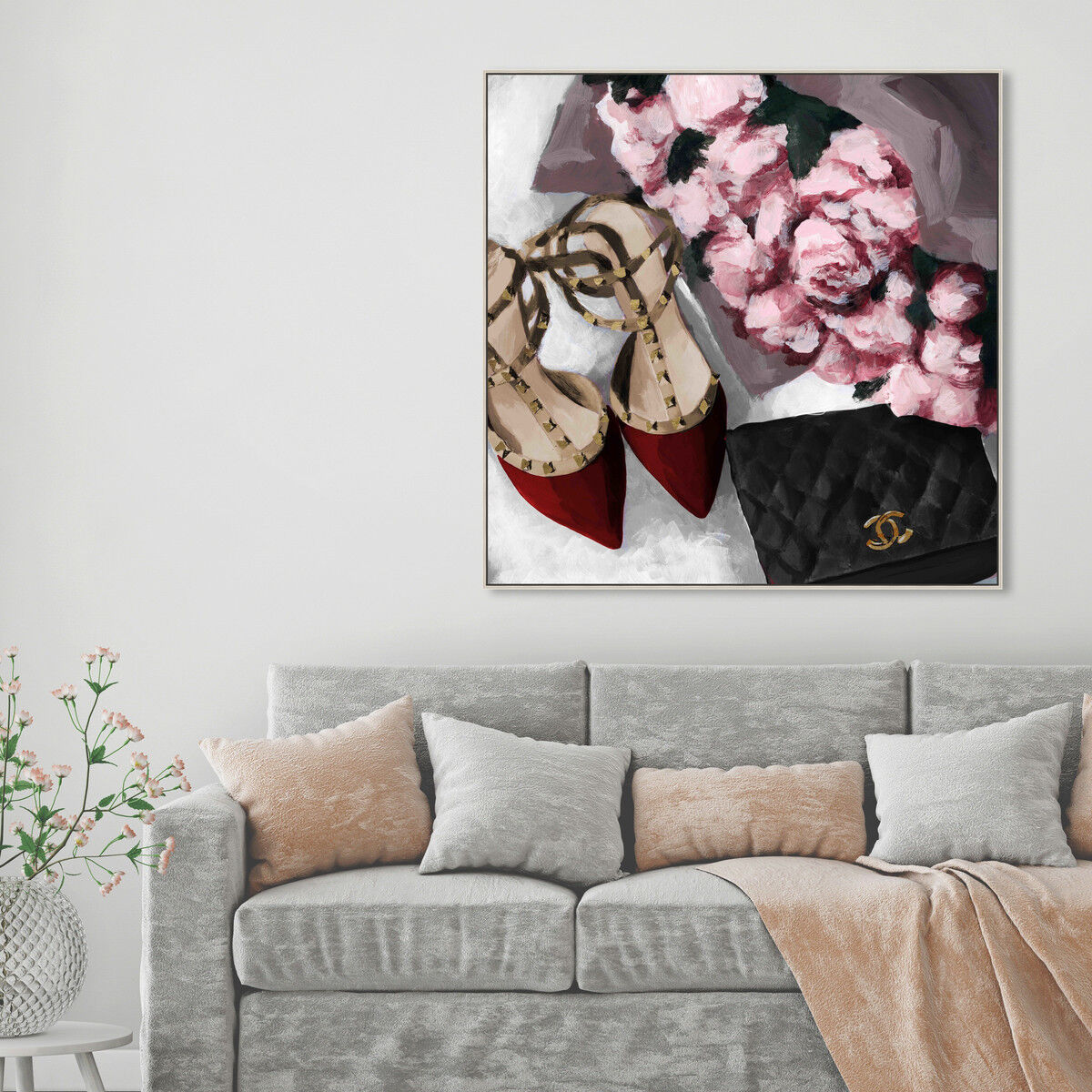 40x40/Framed Canvas/CFL
