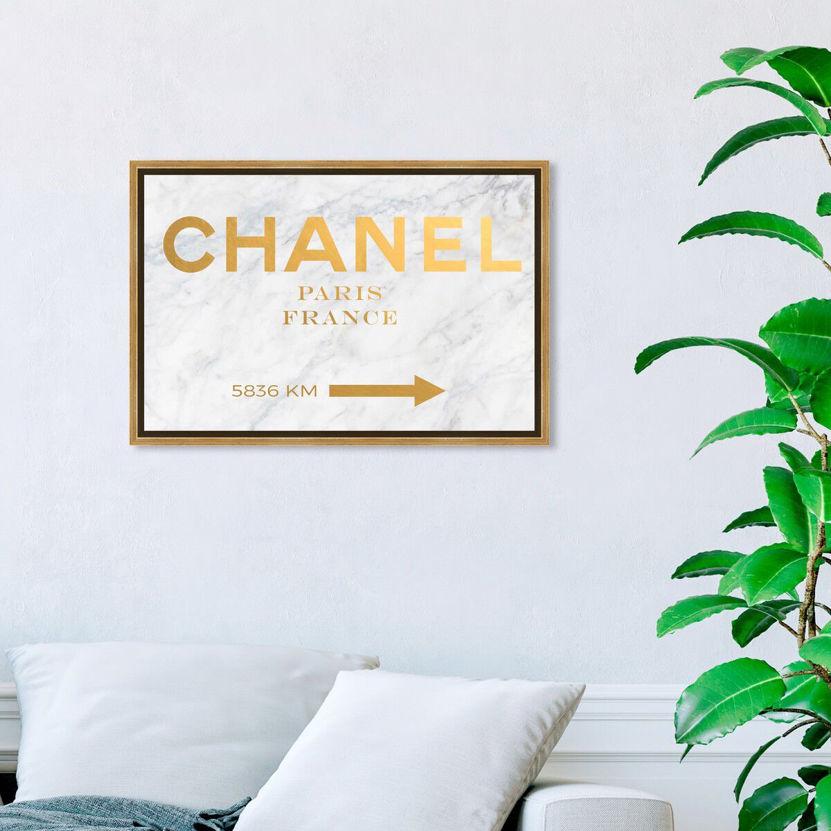 54x36/Framed Canvas/PSGLD