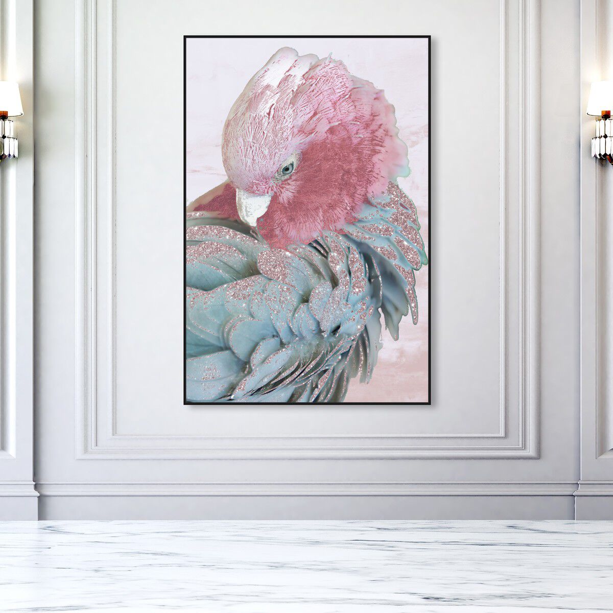 36x54/Framed Canvas/BFL