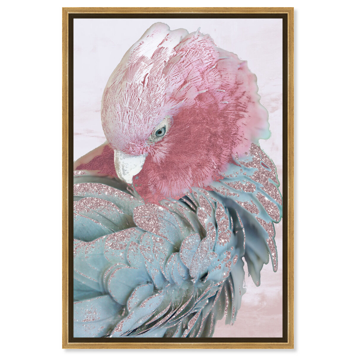 36x54/Framed Canvas/PSGLD