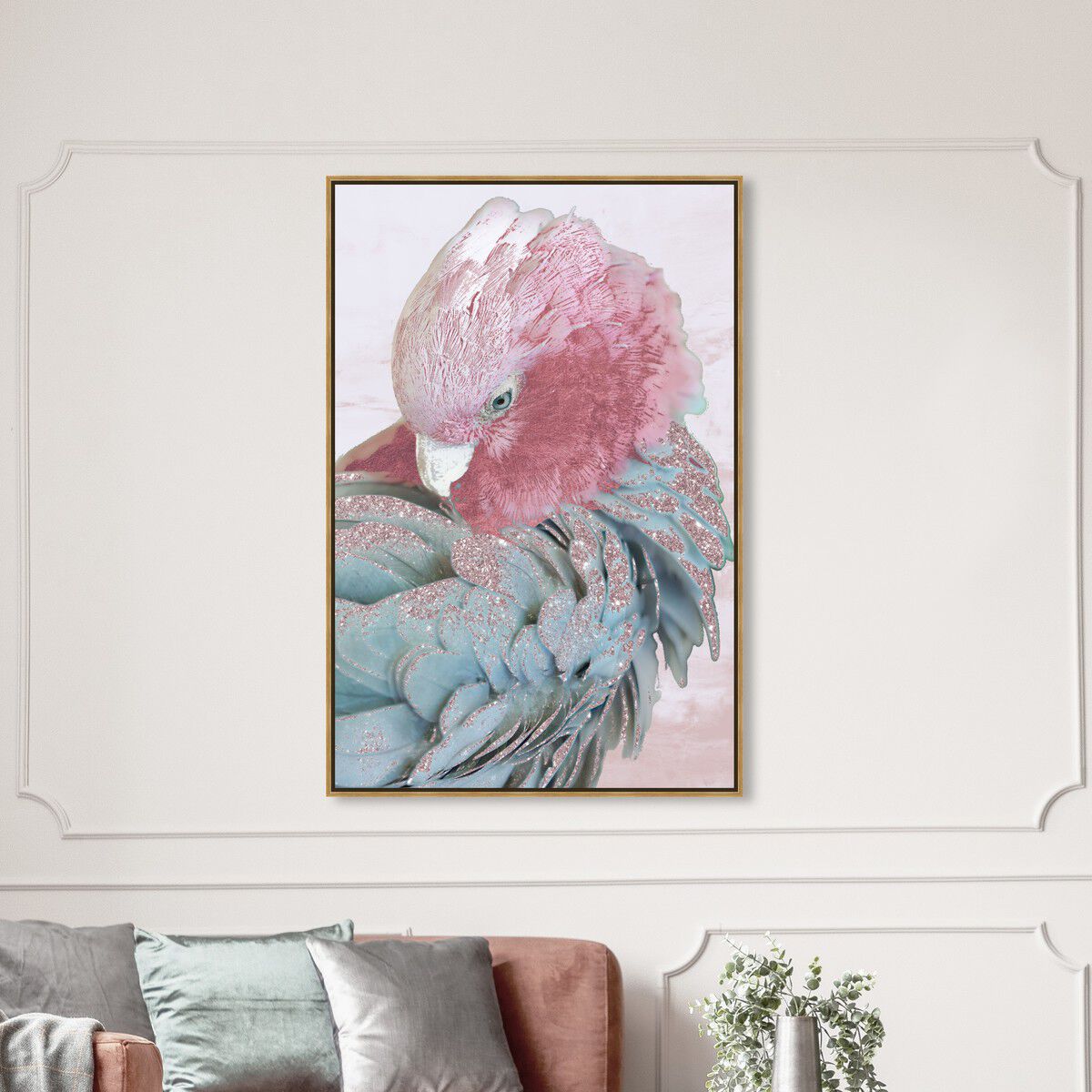 36x54/Framed Canvas/PSGLD