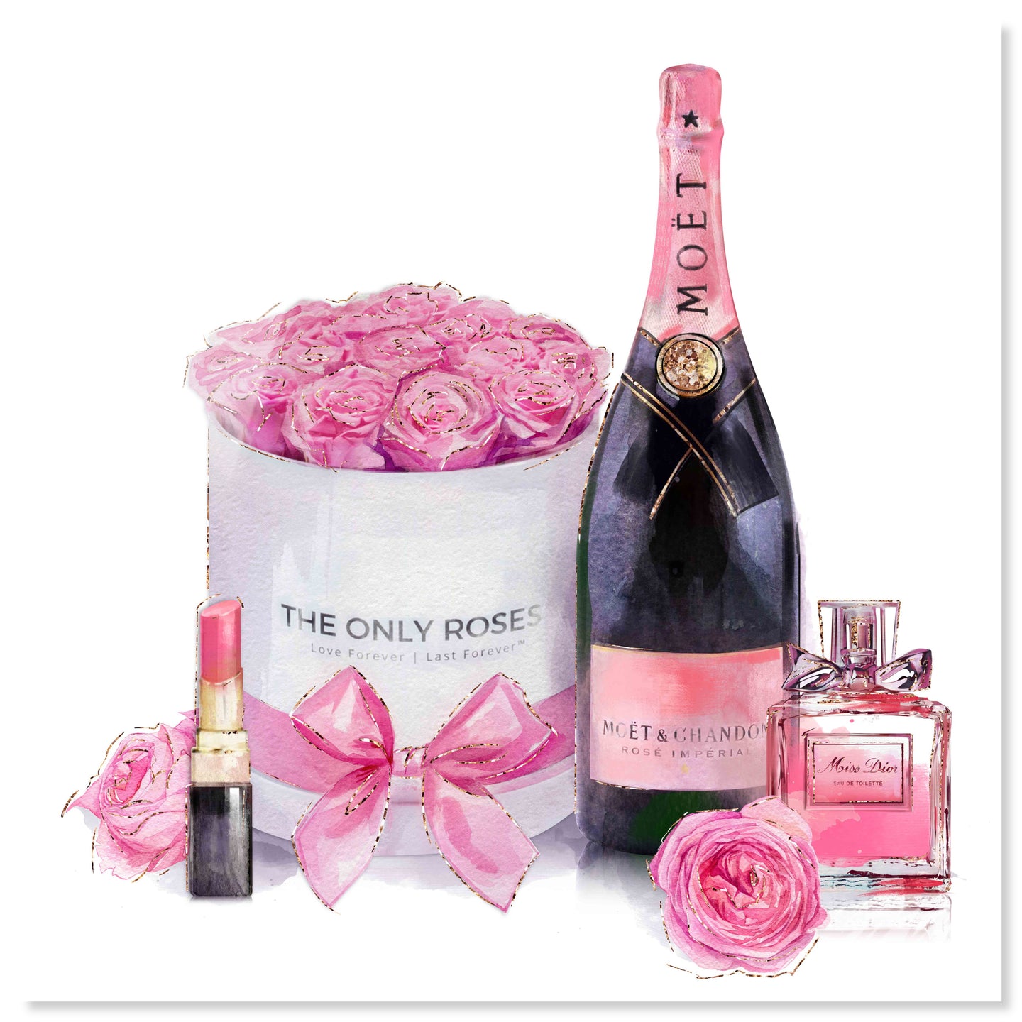 40x40/Acrylic/Unframed