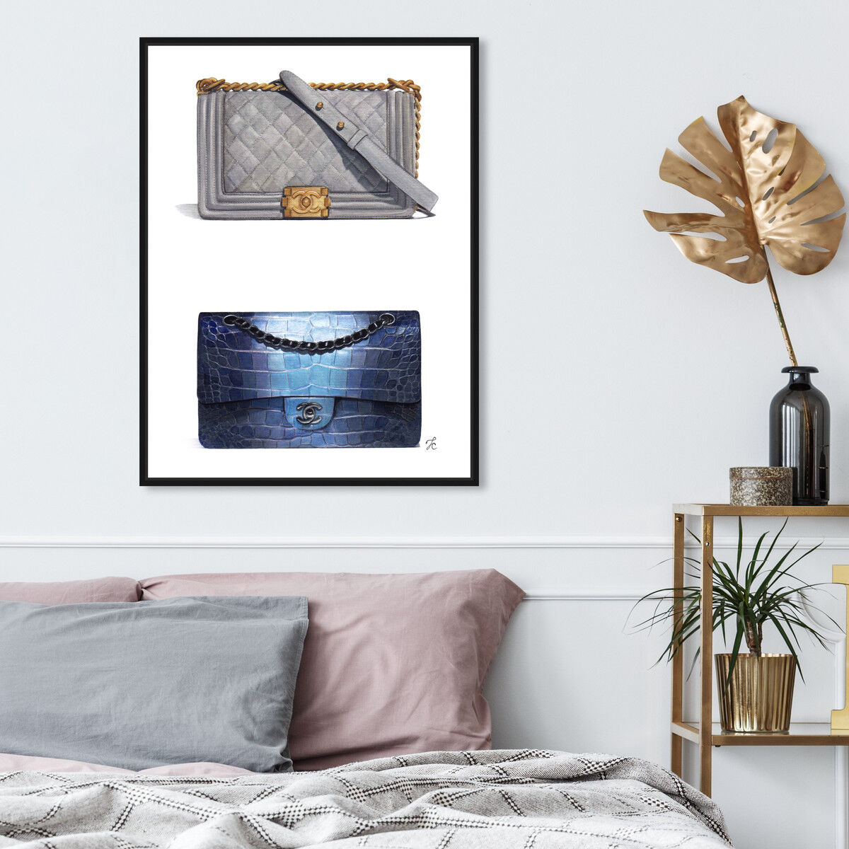 36x54/Framed Canvas/BFL