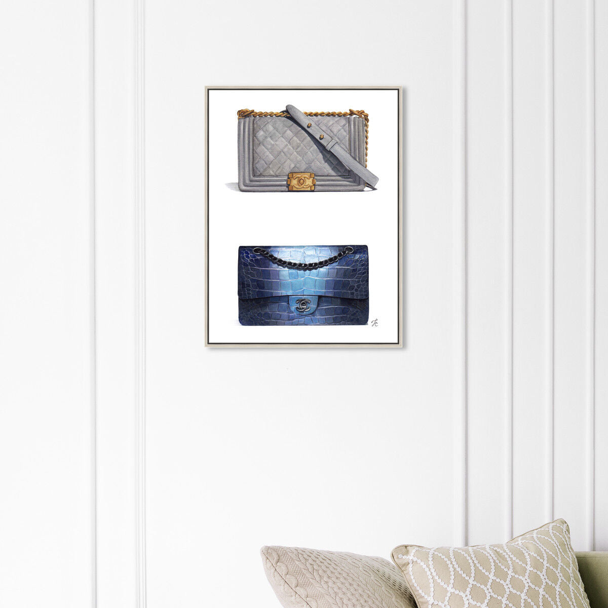 36x54/Framed Canvas/CFL