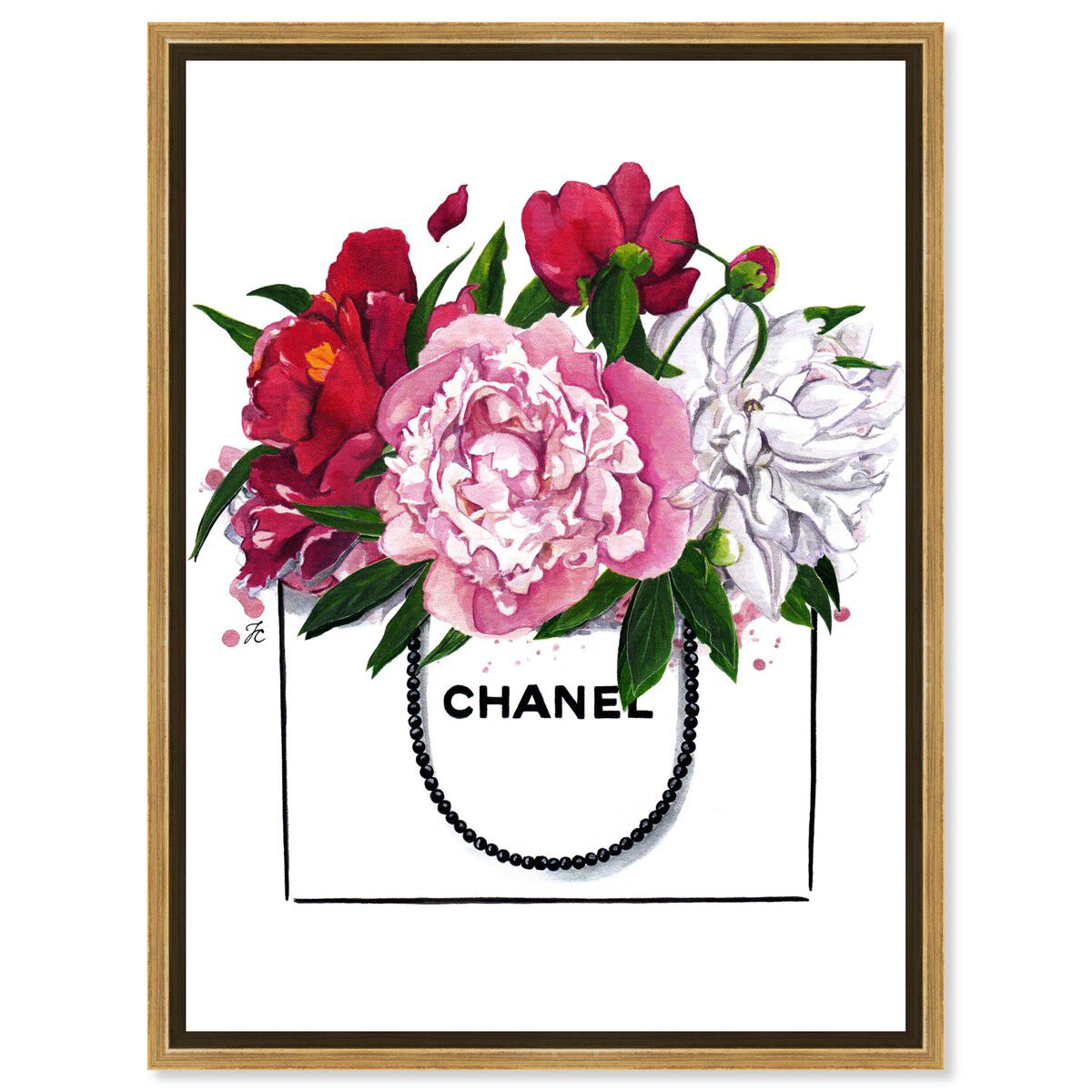 36x54/Framed Canvas/PSGLD
